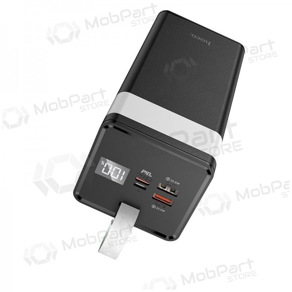 externe Batterie Power Bank Hoco J86A 22.5W Quick Charge 3.0 50000mAh Schwarz