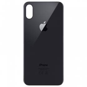 Apple iPhone X Rückseite Akkudeckel Grau (space grey) (bigger hole for camera)