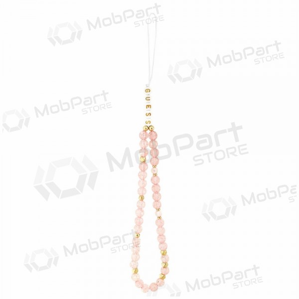 Apple iPhone 18 Pro Max hülle - Guess IML Flowers Allover Strap MagSafe (rosa)