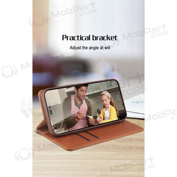 Handyhülle HDD Magnetic Wallet Case Apple iPhone 12/12 Pro Violett