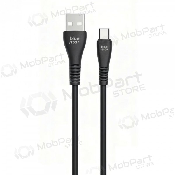 Lightning Kabel Blue Star PJ-DG4-A USB-A zu Lightning 1 m schwarz