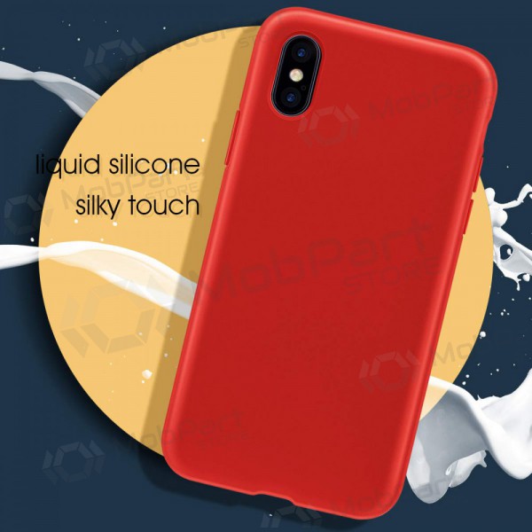 Apple iPhone 6 / 6S hülle - Liquid Silicone 1.5mm (rot)