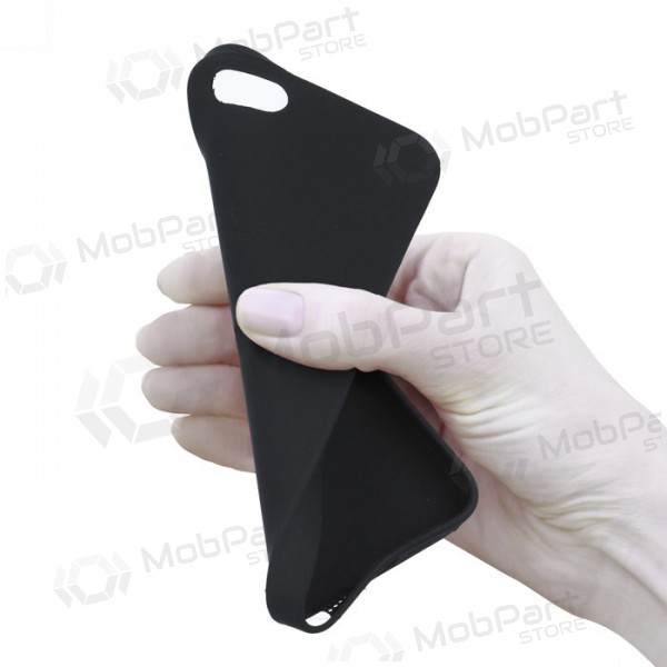 Apple iPhone 12 Pro Max hülle - Rubber TPU (schwarz)