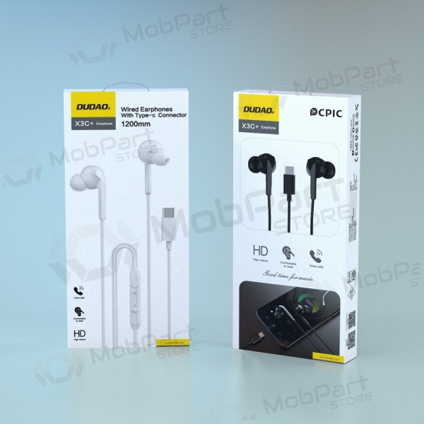USB-C-Kopfhörer Dudao X3C+ weiß
