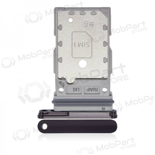 Samsung Galaxy S23 / S23 Plus Dual SIM-Kartenhalter (Schwarz) (service pack) (original)