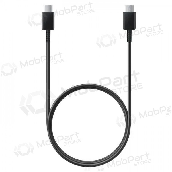 USB Kabel original Samsung EP-DA705 Type-C-Type-C 1.0m im Paket Schwarz
