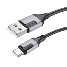 USB Kabel Borofone BX101 USB-A to USB-C 1.0m Schwarz