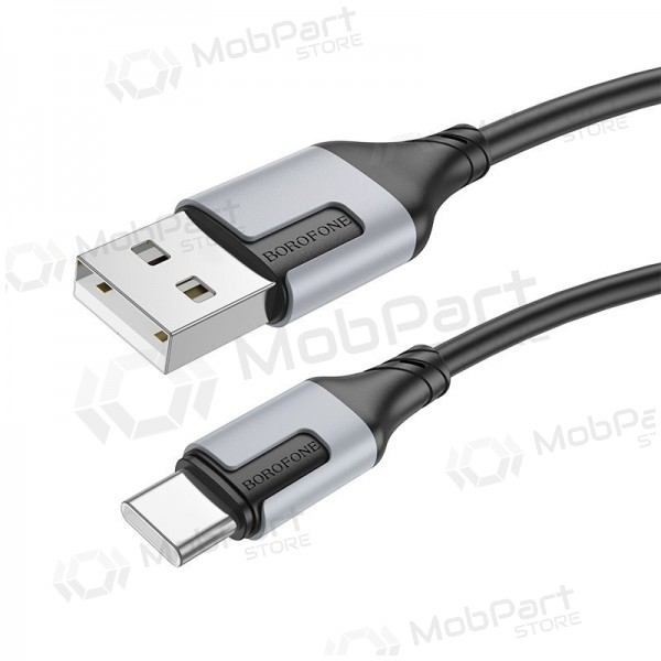 USB Kabel Borofone BX101 USB-A to USB-C 1.0m Schwarz