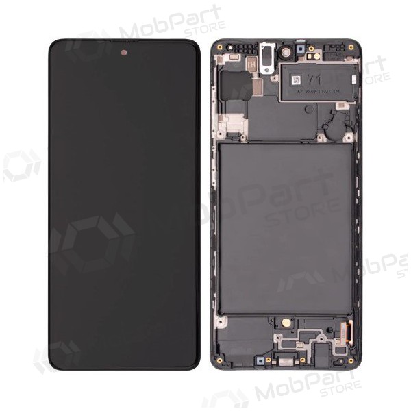 Samsung Galaxy A71 Display (Schwarz) (mit Rahmen) (OLED) Samsung Galaxy A71 Display (Schwarz) (mit Rahmen) (OLED)