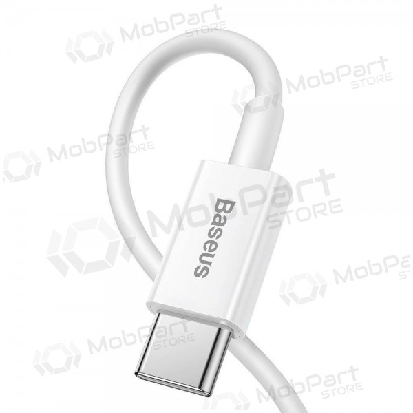 Kabel Baseus Superior Type-C - Lightning PD 20W 0.25m (Weiß) CATLYS-02