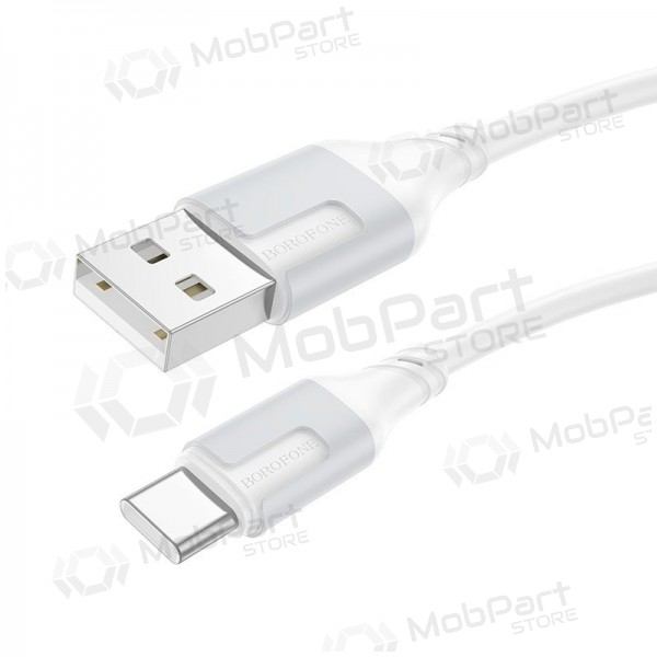 USB-C-Kabel Borofone BX101 USB-A auf USB-C 1 m weiß