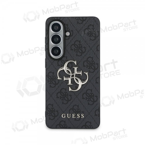 Samsung Galaxy S26 Hülle - Guess PU 4G Metal Logo (grau)