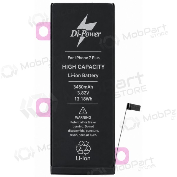 Apple iPhone 7 Plus Akku, Di-Power 3450 mAh (erhöhte Kapazität)
