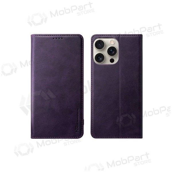 Handyhülle HDD Magnetic Wallet Case Samsung A536 A53 5G Violett