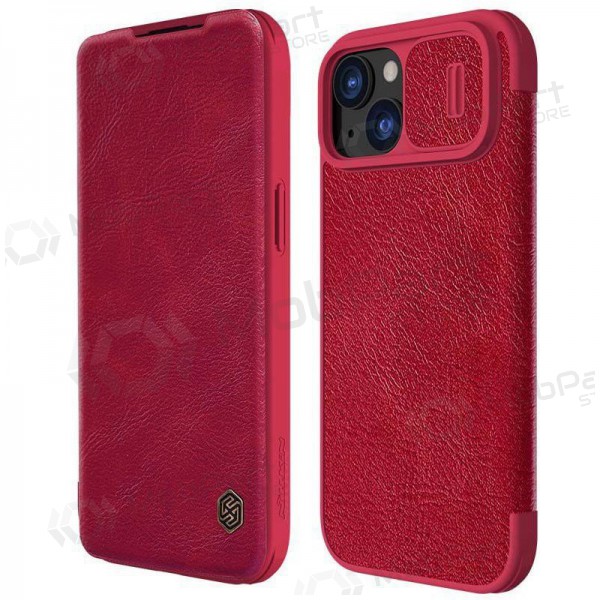 Apple iPhone 14 hülle -Nillkin Leather- (rot)