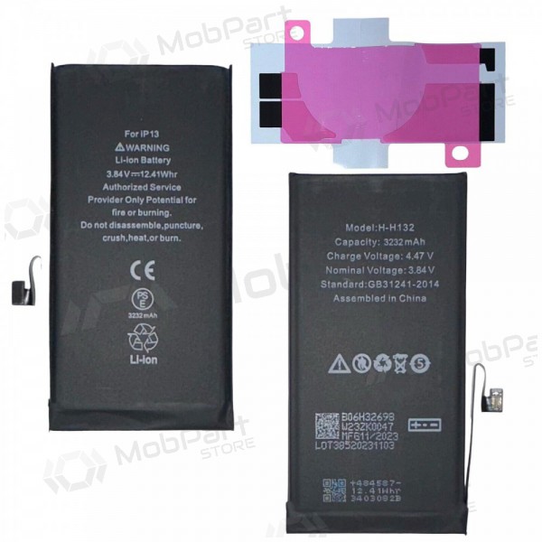 Apple iPhone 13 Batterie, akumuliatorius (Premium) Apple iPhone 13 Batterie, akumuliatorius (Premium)