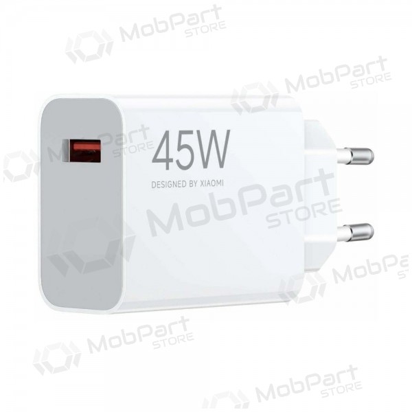 Telefonladegerät Xiaomi Turbo Charging Power Adapter BHR07SLEU 45 W USB-A PD weiß