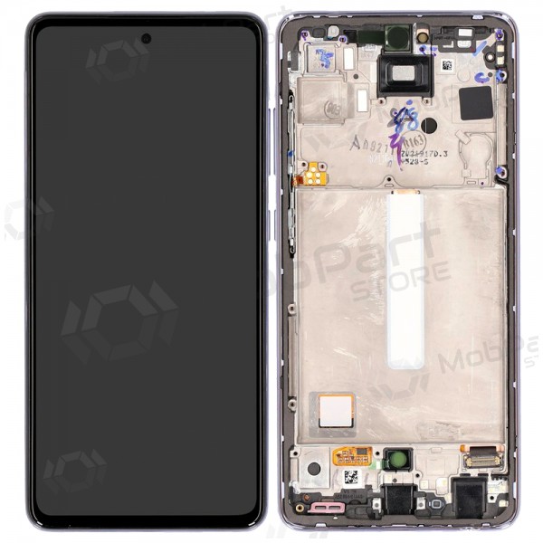 Samsung Galaxy A52S Display (Violett) (mit Rahmen) (original) Samsung Galaxy A52S Display (Violett) (mit Rahmen) (original)