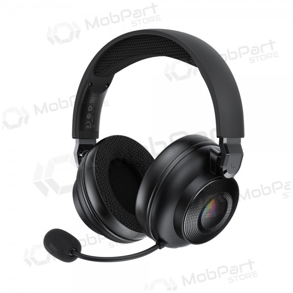 Kabellose Kopfhörer Acefast H15 Gaming Over-Ear mit Mikrofon USB-C schwarz