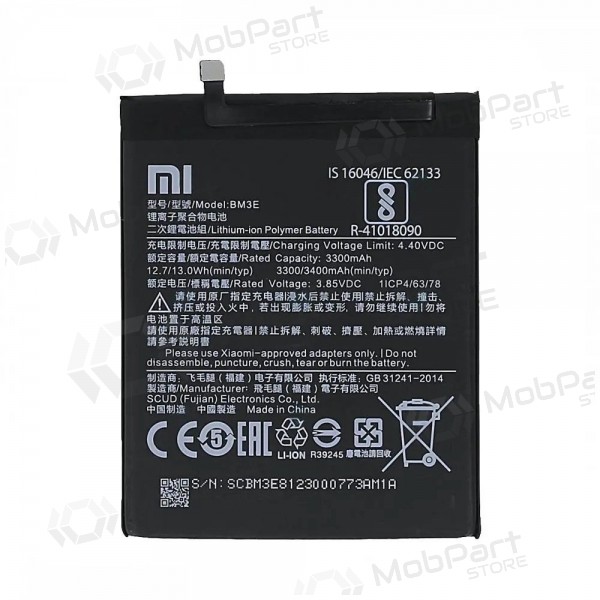 Xiaomi Mi 8 Batterie, akumuliatorius (BM3E) (original)