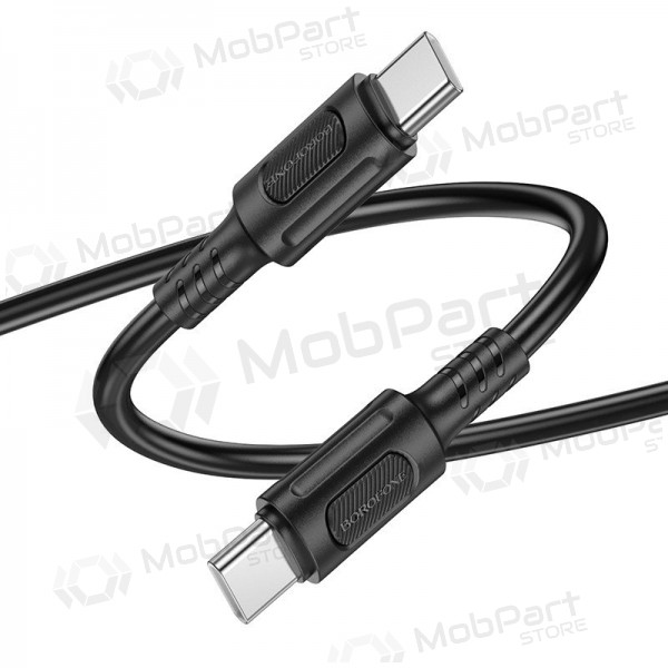 USB-C Kabel Borofone BX111 USB-C zu USB-C 1 m 60 W schwarz.