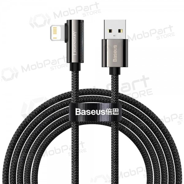 USB Kabel Baseus Legend Lightning 2.4A 2.0m (Schwarz) CALCS-A01
