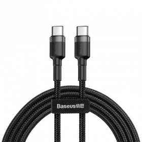 Kabel Baseus Cafule PD Type-C - Type-C 3.0A 60W (Grau-Schwarz) 1.0m CATKLF-GG1