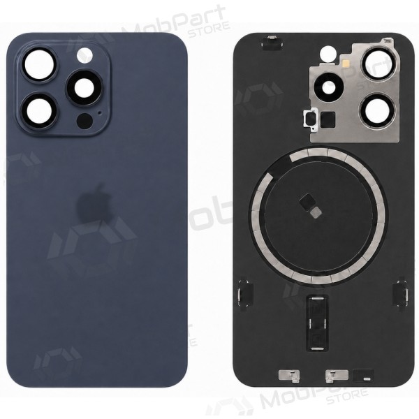 Apple iPhone 15 Pro rückseitige Abdeckung (blau) (Premium)