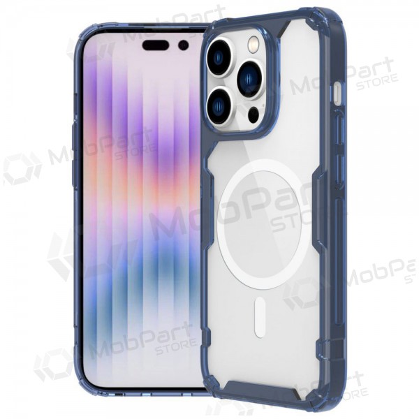 Apple iPhone 14 Plus Handyhülle „Nillkin Nature Magnetic“ (Blau)