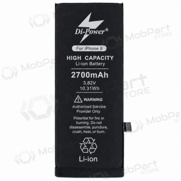 Apple iPhone 8 Akku, Di-Power 2700 mAh (erhöhte Kapazität)
