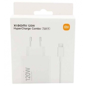 Ladegerät original Xiaomi (BHR9462EU) 120W + Typ-C-Kabel weiß mit Verpackung