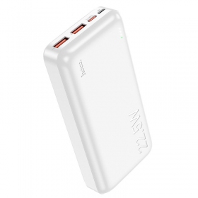 externe Batterie Power Bank Hoco J101A PD 20W+Quick Charge 3.0 22.5W 20000mAh Weiß