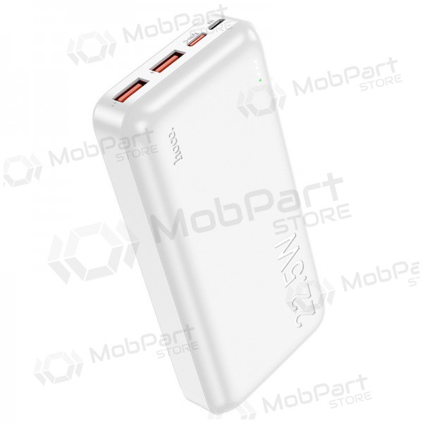 externe Batterie Power Bank Hoco J101A PD 20W+Quick Charge 3.0 22.5W 20000mAh Weiß