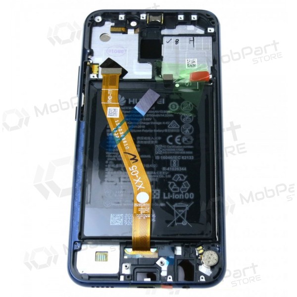 Huawei Mate 20 Lite Display (Blau) (mit Rahmen und Batterie) (service pack) (original)