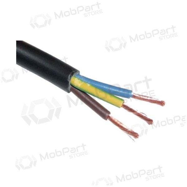 Flexibles Kabel Lietkabelis OMY 3x2.5 mm² Kupfer PVC 100 m Rolle