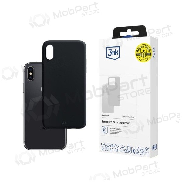 Samsung Galaxy A27 hülle - 3MK Matt Case - schwarz