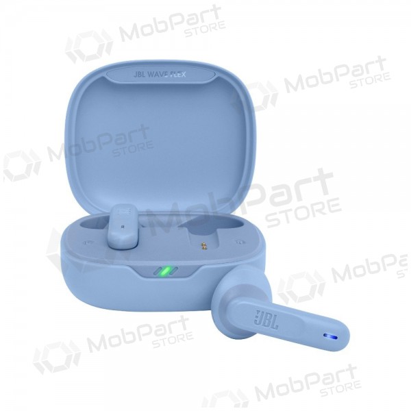 Drahtlose kopfhörer mit mikrofon JBL Wave Flex TWS Bluetooth blau