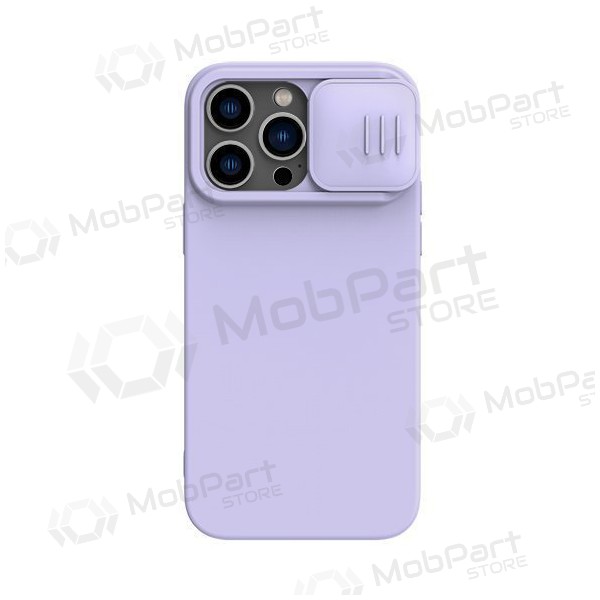 Apple iPhone 14 hülle „Nillkin Silicone“ (hellviolett)