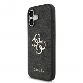Apple iPhone 17 Hülle - Guess PU 4G Metal Logo