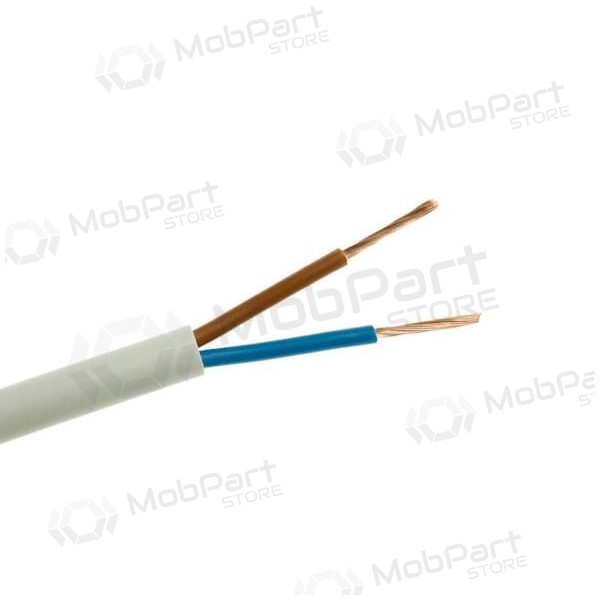 Flexibles kabel Lietkabelis OMY 2x2.5 mm² kupfer PVC 100 m rolle