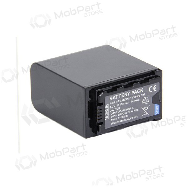 Panasonic VW-VBD98 10400mAh Fotobatterie / Akku Panasonic VW-VBD98 10400mAh Fotobatterie / Akku