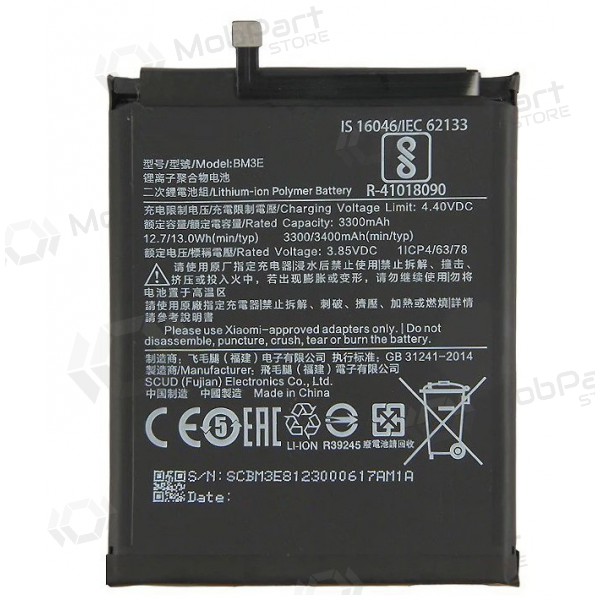 Xiaomi Mi 8 Batterie, akumuliatorius (BM3E) Xiaomi Mi 8 Batterie, akumuliatorius (BM3E)