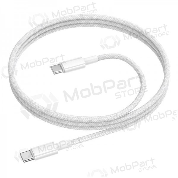 USB-C-kabel Borofone BX117 USB-C auf USB-C 1 m 60 W weiß