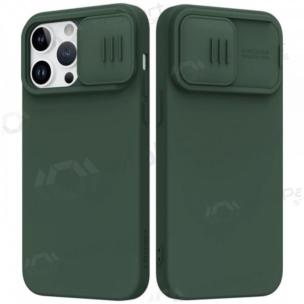 Apple iPhone 14 Pro Handyhülle „Nillkin Silicone“ (Dunkelgrün)