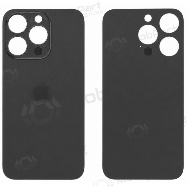 Apple iPhone 14 Pro Max rückseitige Abdeckung (schwarz) (Premium)