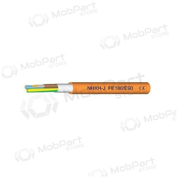 Stromkabel Eupen NHXH FE-180/E90 5x1.5 mm² kupfer LSZH 1 kV