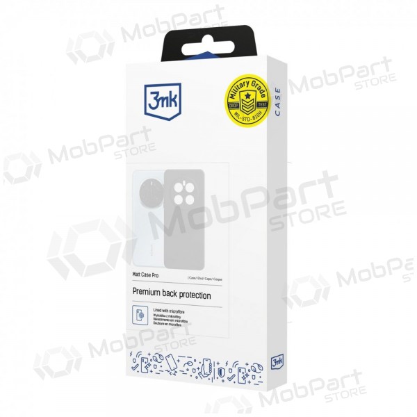 Samsung Galaxy A27 hülle - 3MK Matt Case - schwarz
