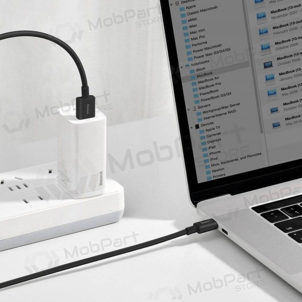 USB Kabel Baseus Superior iš USB į Type-C 66W 2.0m Schwarz CATYS-A01