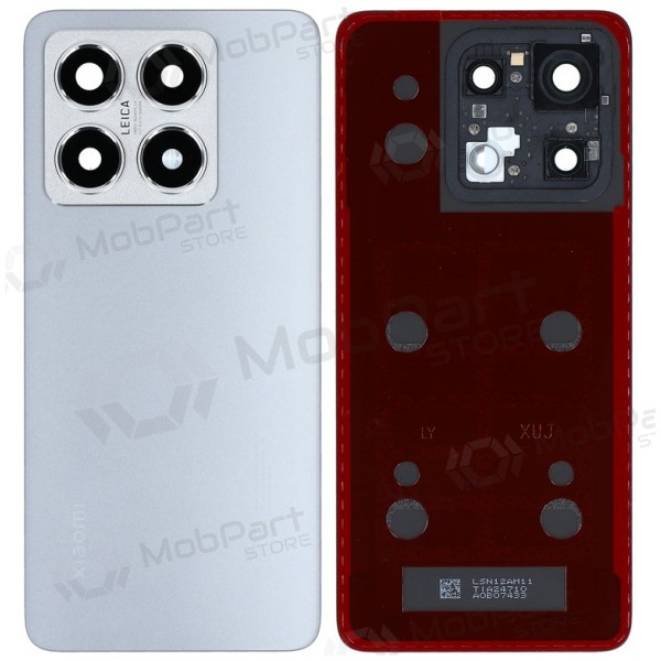 Xiaomi 14T 5G rückseitige Abdeckung (grau) (Premium)
