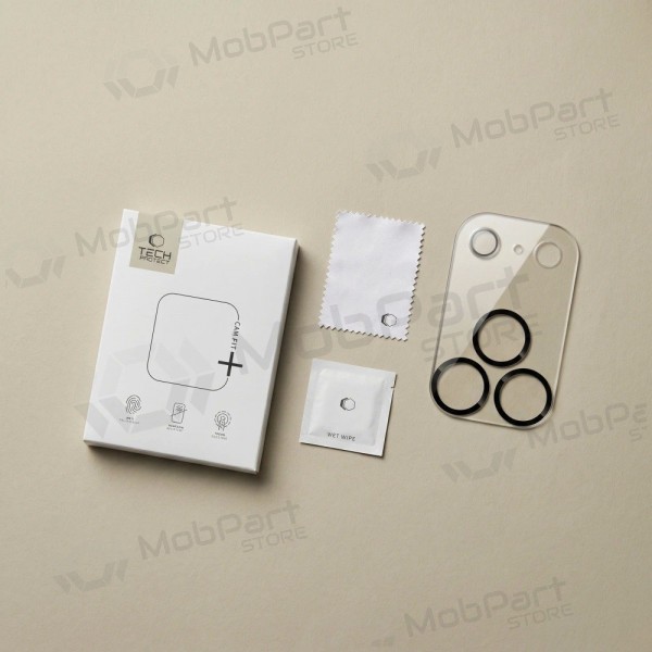 Apple iPhone 18 Pro Schutz gehärtetes Glas für Kamera - Tech-Protect Cam Fit+ (transparent)